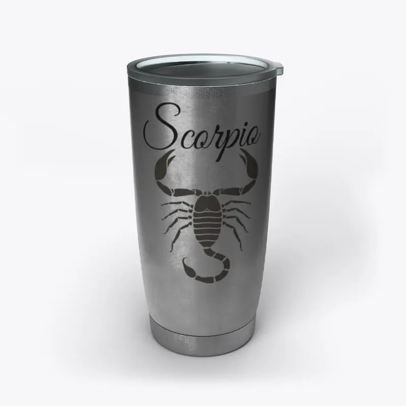 Zodiac Sign Scorpio Tumbler