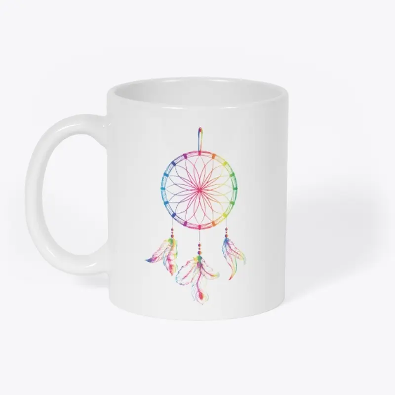 Rainbow Dreamcatcher Mug