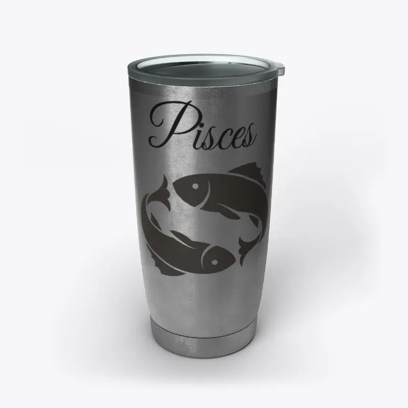 Zodiac Sign Pisces Tumbler