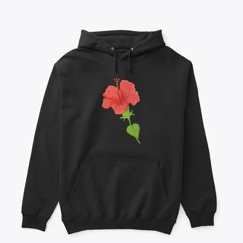 Pink Flower Hoodie